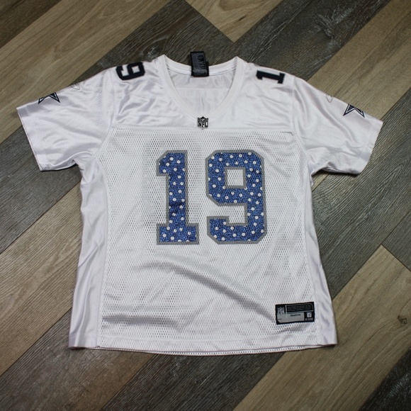 NFL Tops - Cowboy Jersey Size L Women #19 Austin Football